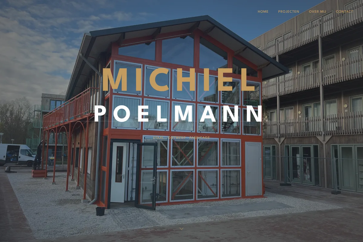 Website van Michiel Poelmann